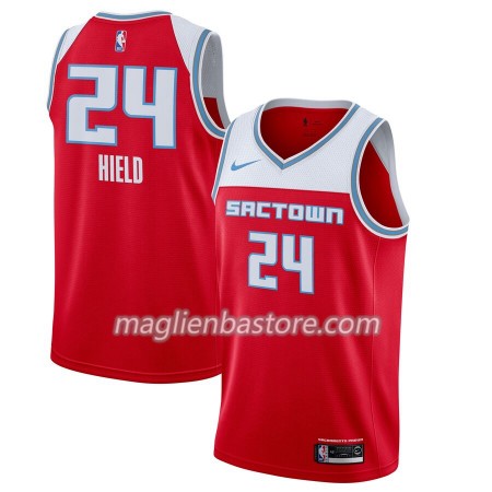 Maglia NBA Sacramento Kings Buddy Hield 24 Nike 2019-20 City Edition Swingman - Uomo